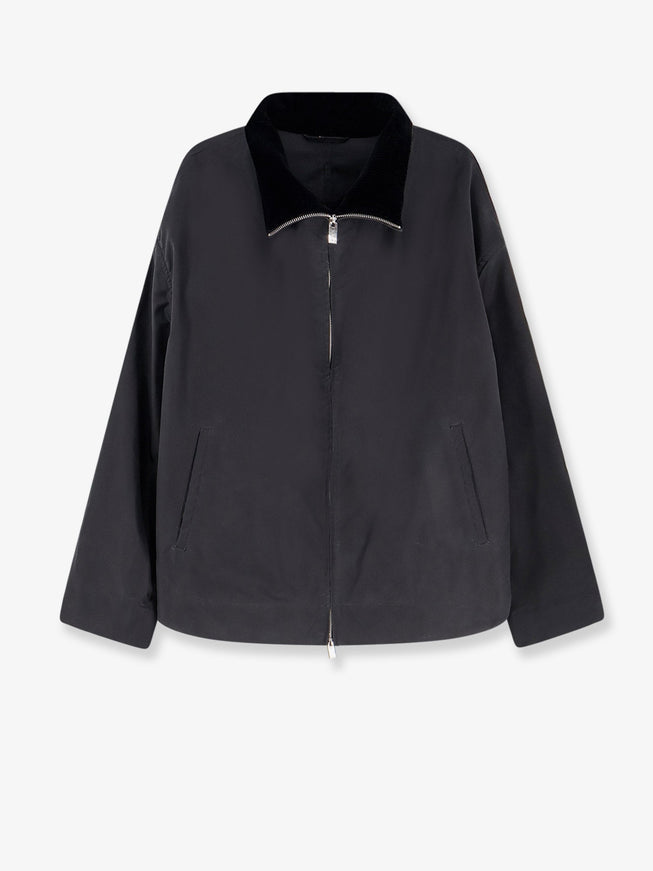 Toteme Country Organic Cotton Jacket Washed Black