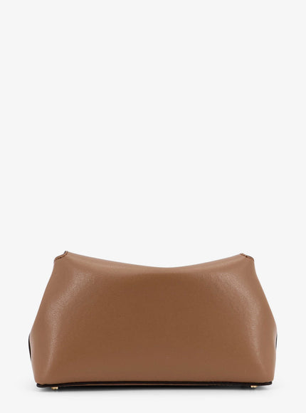 Toteme Mini T-Lock Leather Clutch