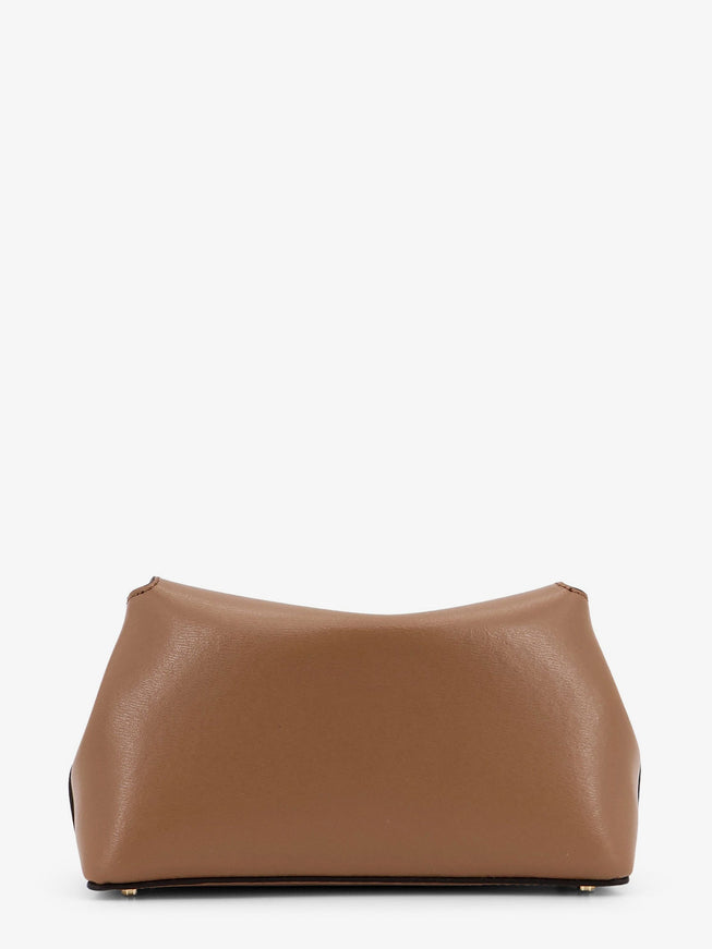 Toteme Mini T-Lock Leather Clutch