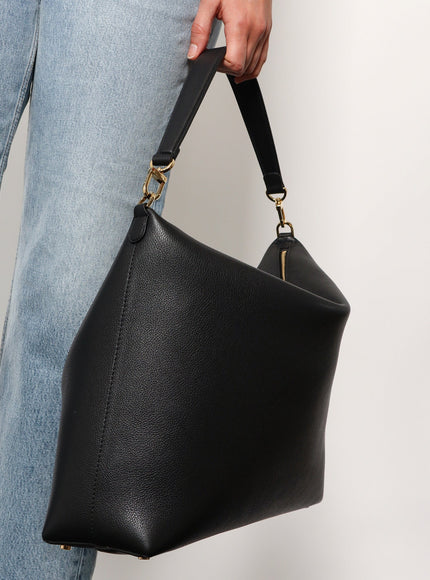 Toteme Bevel Leather Shoulder Bag