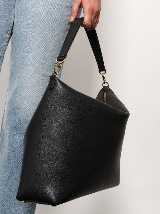 Toteme Bevel Leather Shoulder Bag