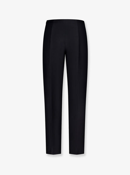 Toteme Slim Evening Wool And Silk Trousers