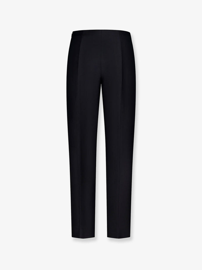 Toteme Slim Evening Wool And Silk Trousers