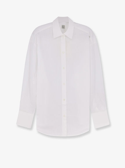 Toteme Cotton Shirt White