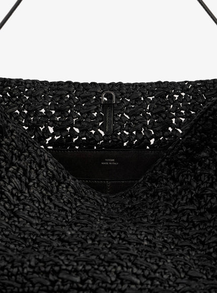 Toteme Raffia Shoulder Bag