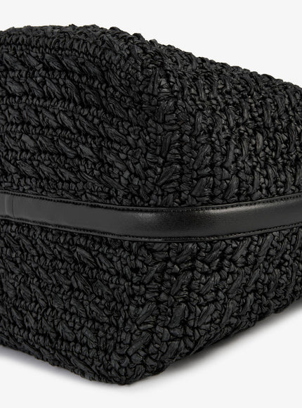 Toteme Raffia Shoulder Bag