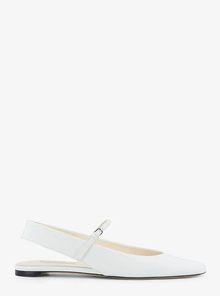 Toteme Leather Ballerinas Off-White