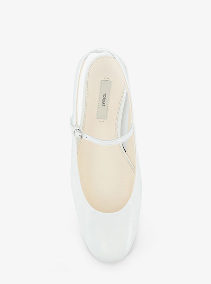 Toteme Leather Ballerinas