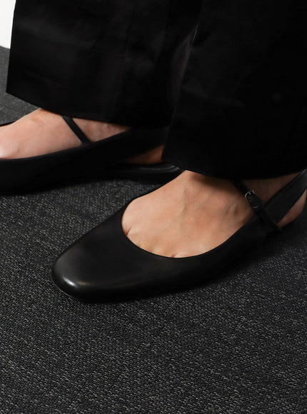 Toteme Leather Ballerinas