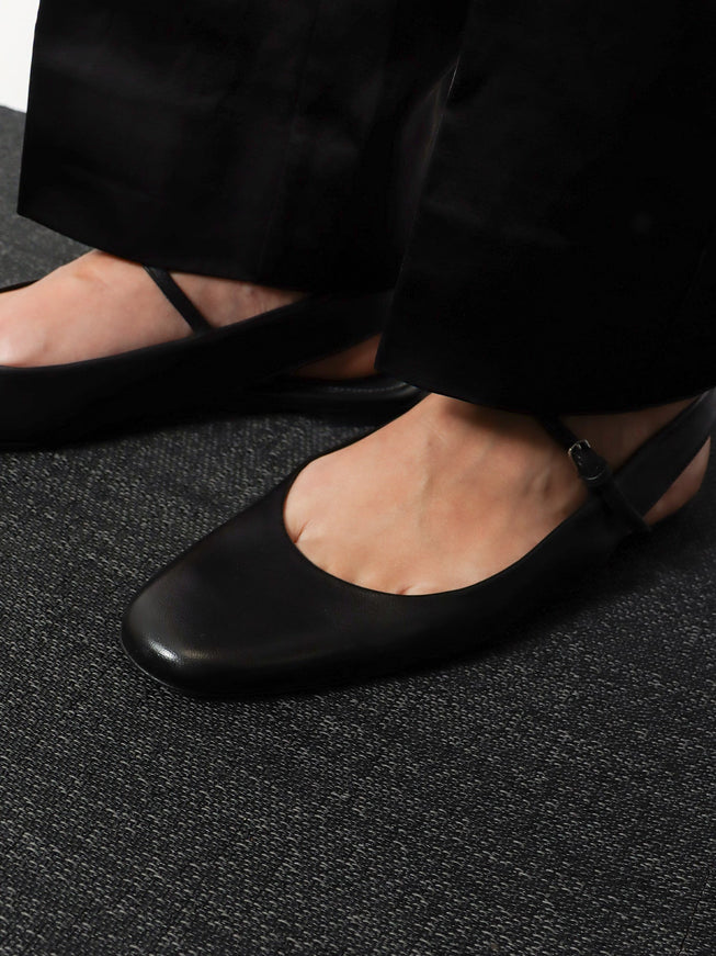 Toteme Leather Ballerinas