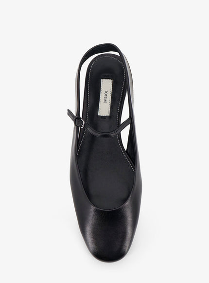 Toteme Leather Ballerinas
