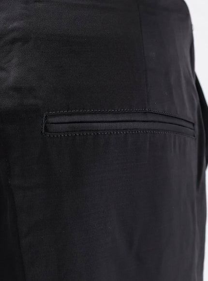Toteme Easy Raw Edge Viscose And Linen Trousers