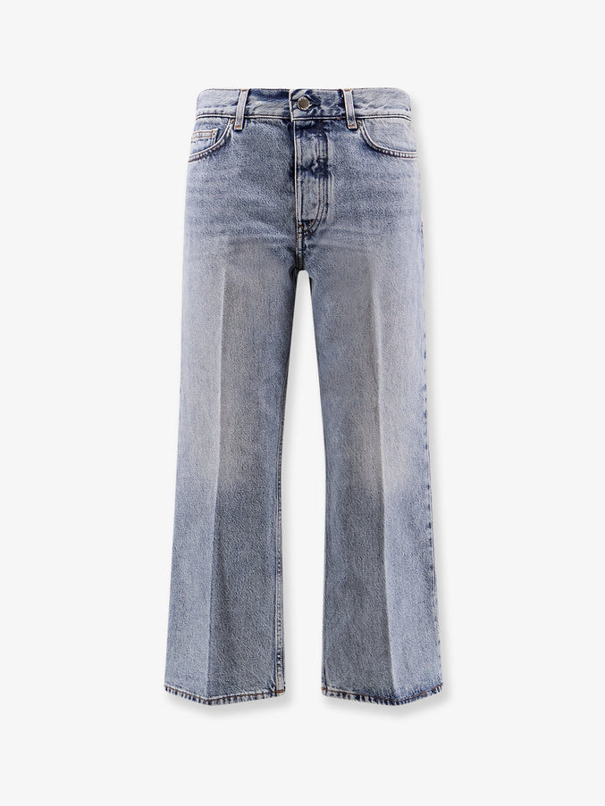 Toteme Cotton Jeans With Flared Bottom True Vintage