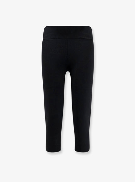 Toteme Viscose Blend Leggings Black