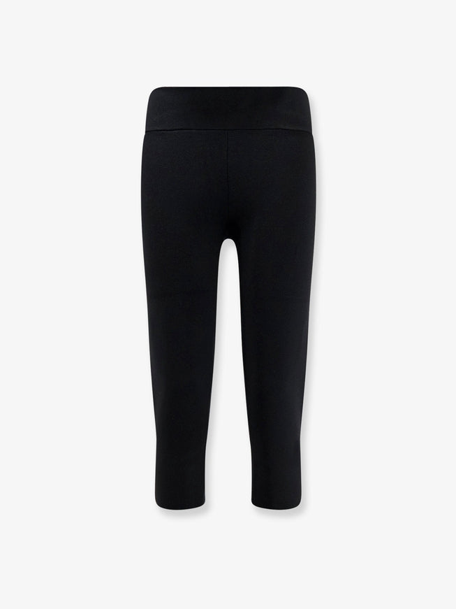 Toteme Viscose Blend Leggings Black