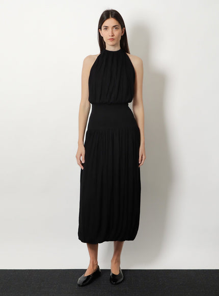 Toteme Soft Gathered Viscose Dress
