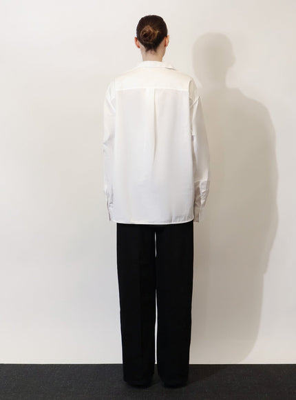 Toteme Oversized Cotton Shirt
