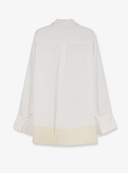 Toteme Tuxedo Satin Viscose Shirt