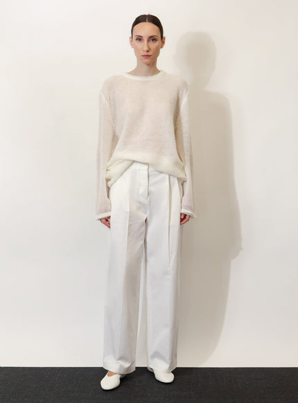 Toteme Mohair And Wool Blend Sweater