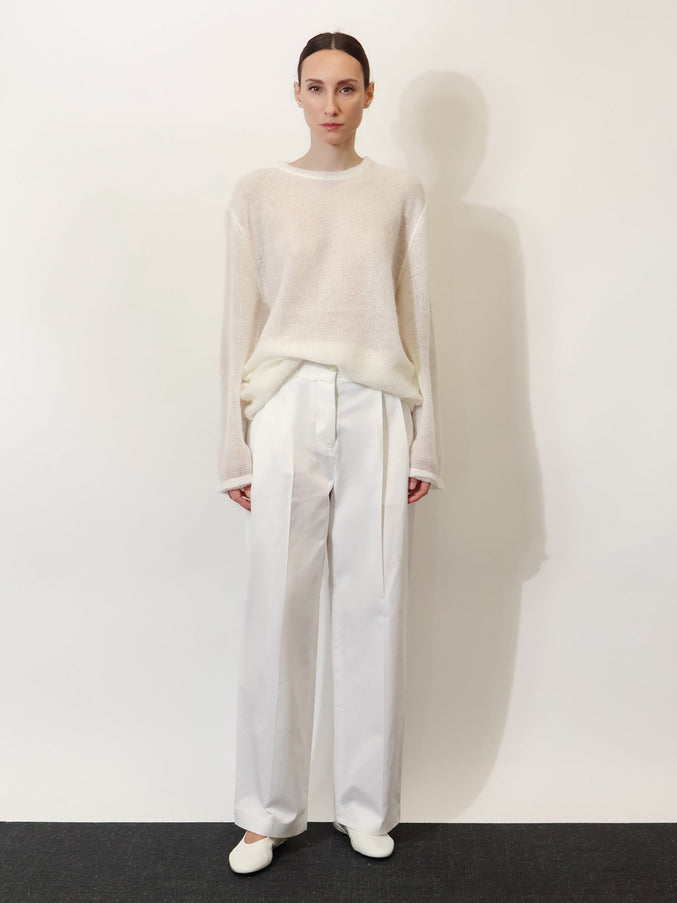 Toteme Mohair And Wool Blend Sweater