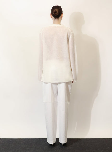 Toteme Mohair And Wool Blend Sweater