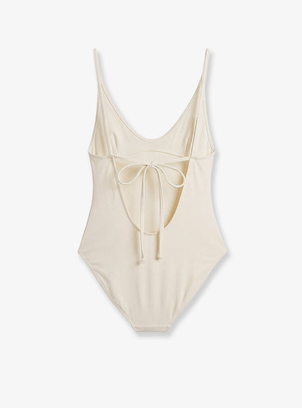 Toteme Scoop Nylon One-Piece Swimsuit