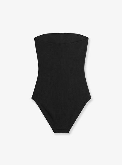 Toteme One-Piece Swimsuit With Ribbed Knit