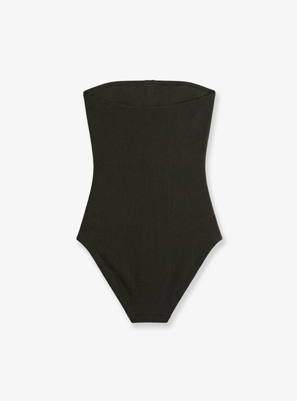Toteme One-Piece Swimsuit With Ribbed Knit