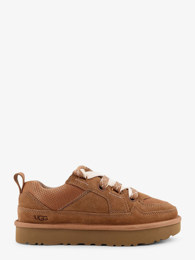 Ugg W Lo Lowmel Suede Sneakers Marrone