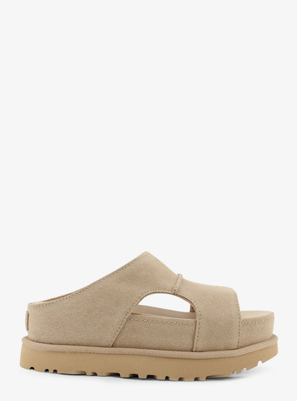 Ugg W Goldenstar Suede Sandals Beige