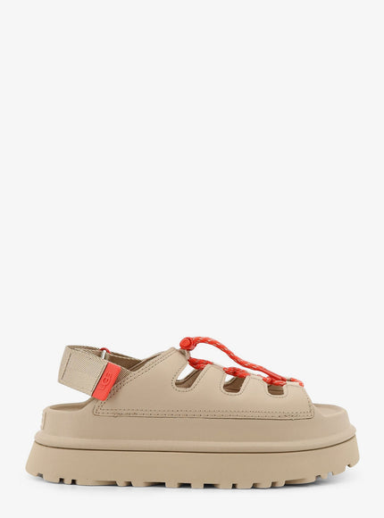Ugg Goldenglow Leather Sandals Beige