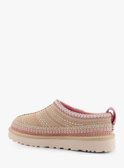 Ugg W Tasman Meadow Suede Sandals With Multicolor Stitching