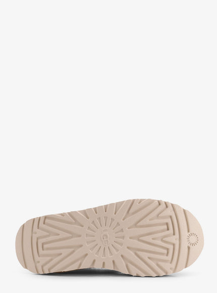 Ugg W Tasman Meadow Suede Sandals With Multicolor Stitching