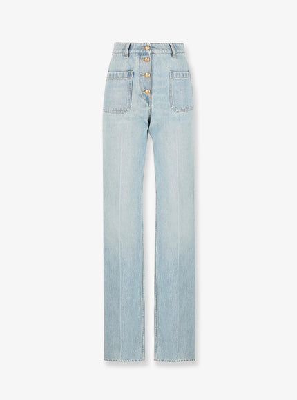 Valentino Chez Valentino Cotton Jeans Denim