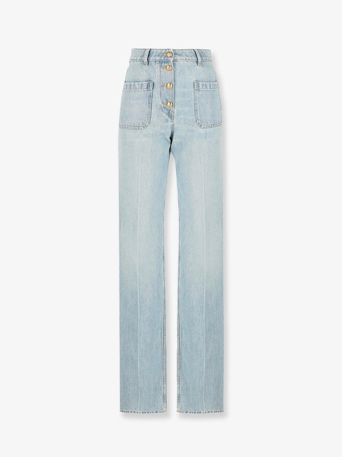 Valentino Chez Valentino Cotton Jeans Denim