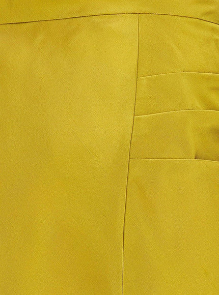 Valentino Shantung Midi Skirt