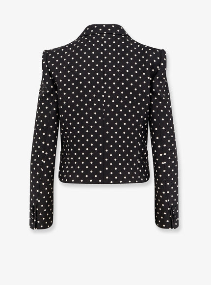 Valentino Polka-Dots Viscose Blazer
