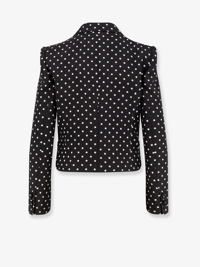 Valentino Polka-Dots Viscose Blazer