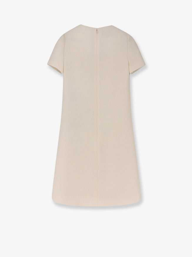 Valentino Virgin Wool And Silk Mini Dress