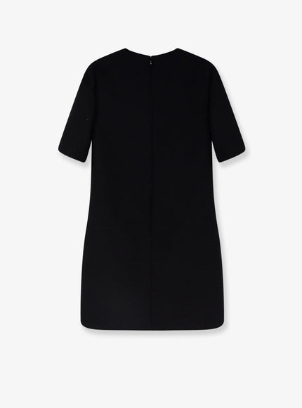 Valentino Virgin Wool And Silk Mini Dress