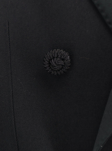 Valentino Virgin Wool Blazer With Belt