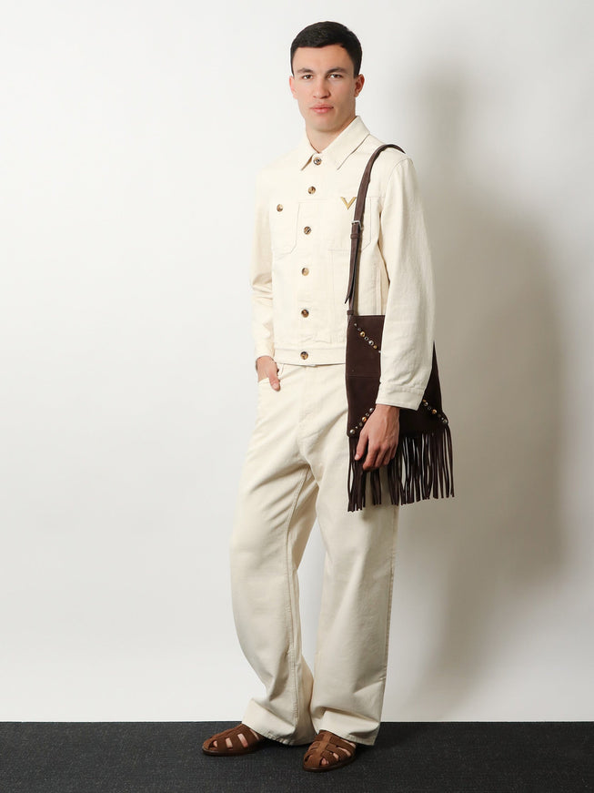 Valentino White Denim Jacket