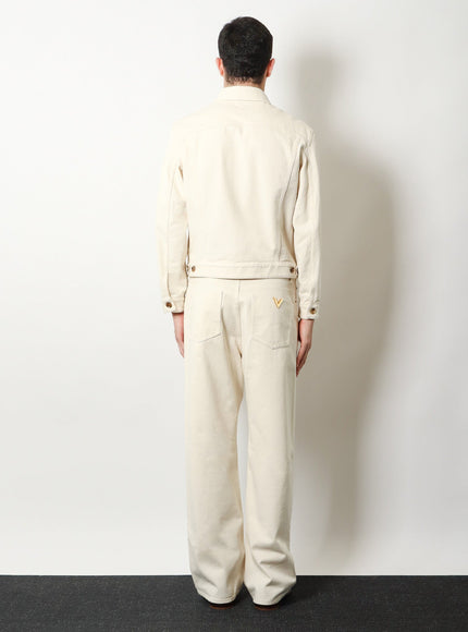 Valentino White Denim Jacket