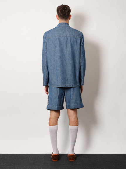 Valentino Valentino Denim Sahariana Jacket