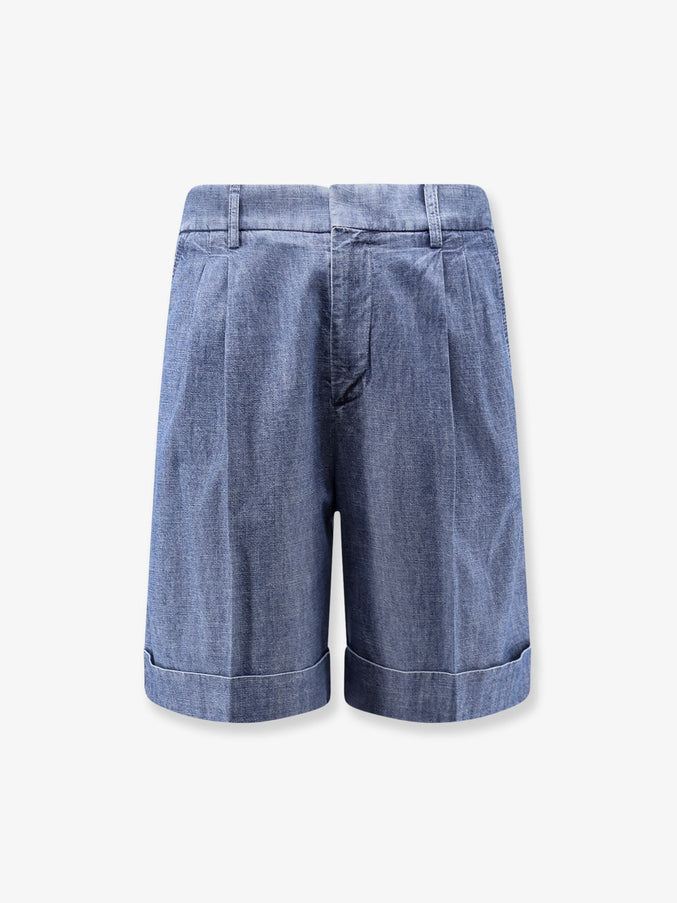 Valentino Valentino Denim Shorts Medium Blue Denim