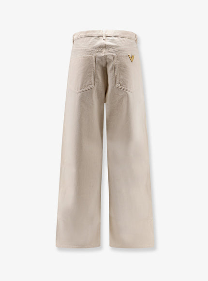 Valentino Five Pockets Cotton Trousers