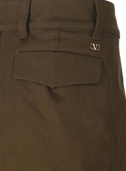 Valentino Cargo Cotton Trousers