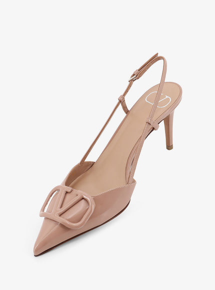 Valentino Garavani Vlogo Signature Patent Leather Pumps