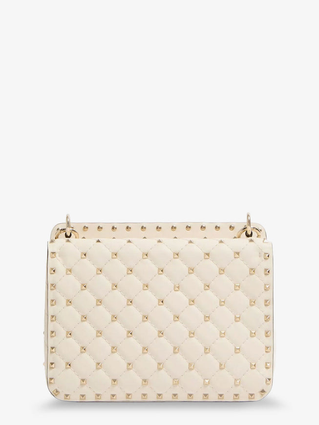 Valentino Garavani Rockstud Spike Leather Crossbody Bag With Iconic All-Over Studs
