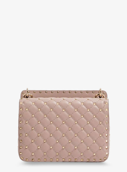 Valentino Garavani Rockstud Spike Leather Crossbody Bag With Iconic All-Over Studs